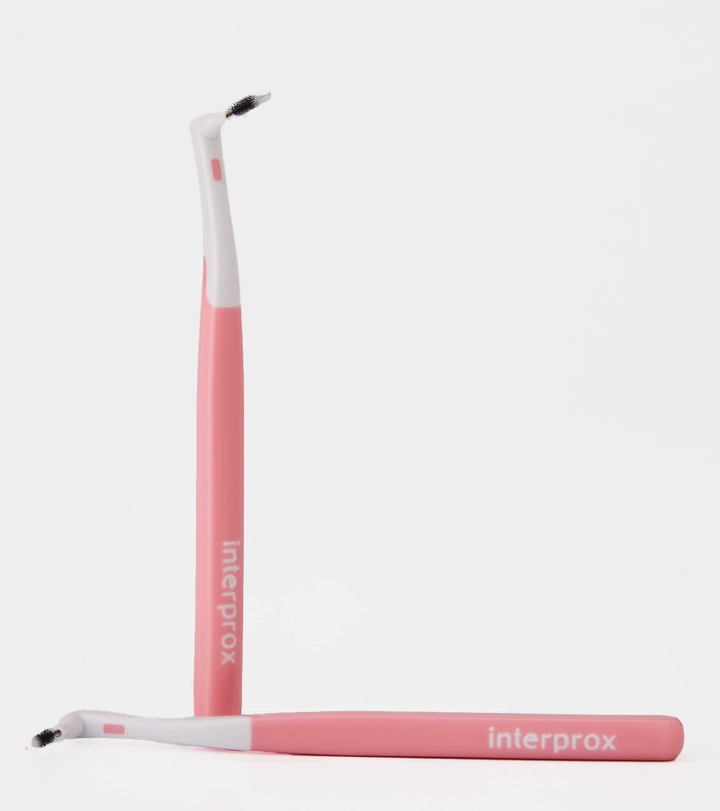 Interprox 0.38 mm Pink Plus Interproximal Brush Nano - Pack of 6 - Image 4